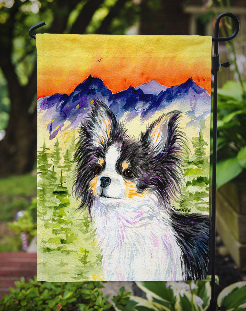 Chihuahua Garden Flag Mailbox Decorative Yard Banner Outside Patio Artwork for Flower Beds, Garden Size, Multicolor