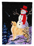 Golden Retriever Garden Flag Mailbox Decorative Yard Banner Outside Patio Artwork for Flower Beds, Garden Size, Multicolor