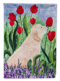 Golden Retriever Garden Flag Mailbox Decorative Yard Banner Outside Patio Artwork for Flower Beds, Garden Size, Multicolor