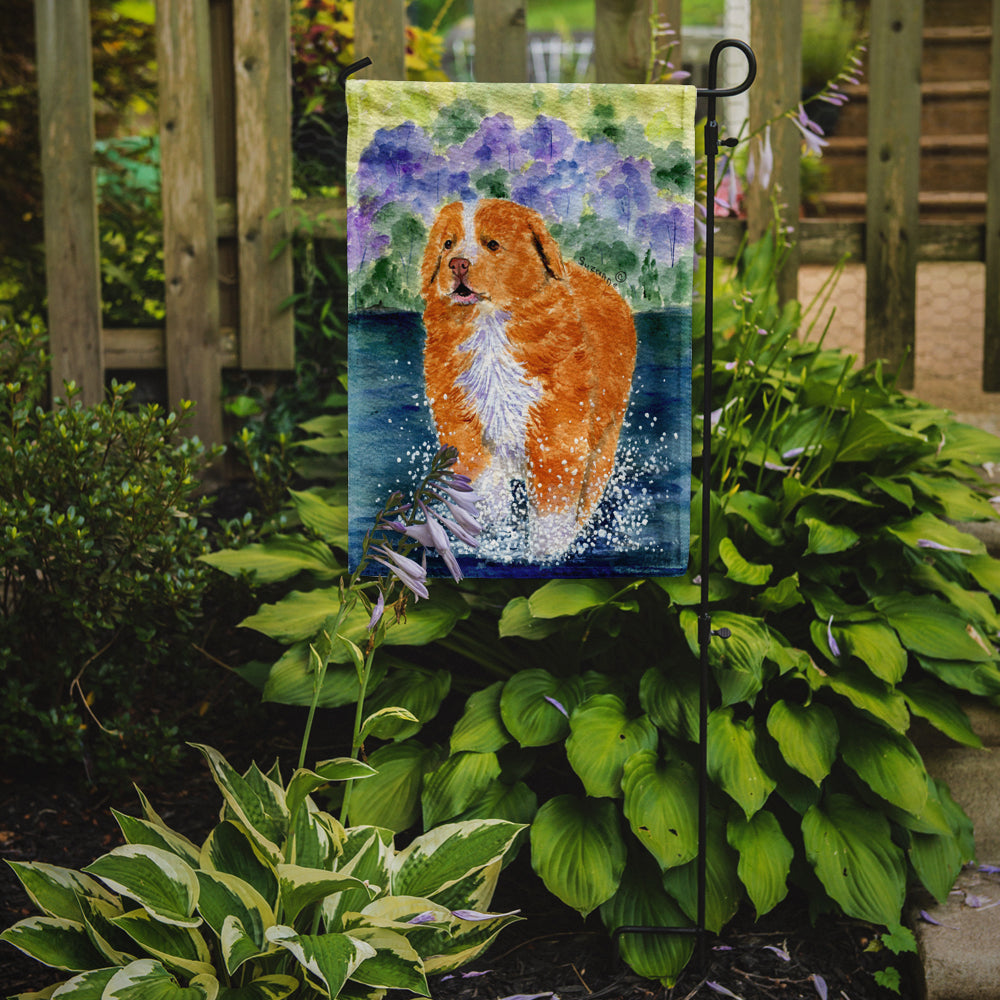 Nova Scotia Duck Toller Garden Flag Mailbox Decorative Yard Banner Outside Patio Artwork for Flower Beds, Garden Size, Multicolor