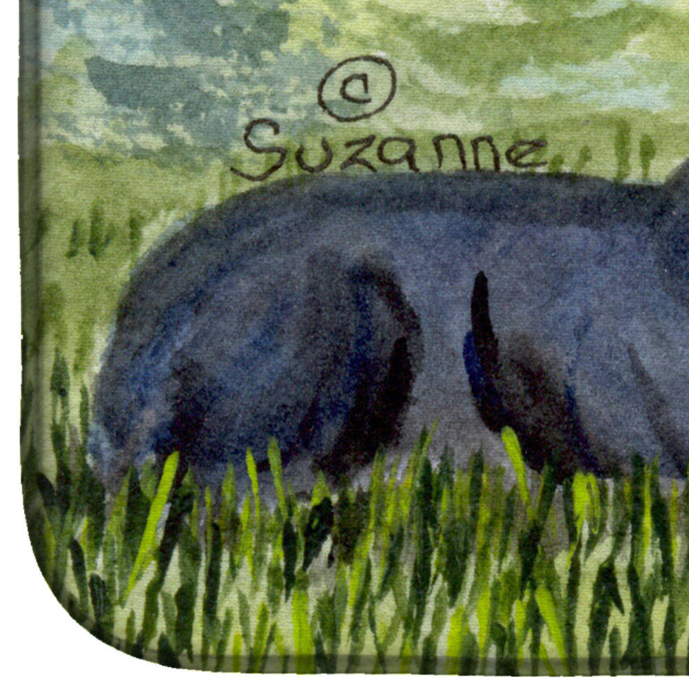 Cane Corso Dish Drying Mat Absorbent Dish Drying Mat Pad for Kitchen Counter Dish Drainer Mat for Countertop, 14 x 21", Multicolor