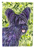 Skye Terrier Garden Flag Mailbox Decorative Yard Banner Outside Patio Artwork for Flower Beds, Garden Size, Multicolor
