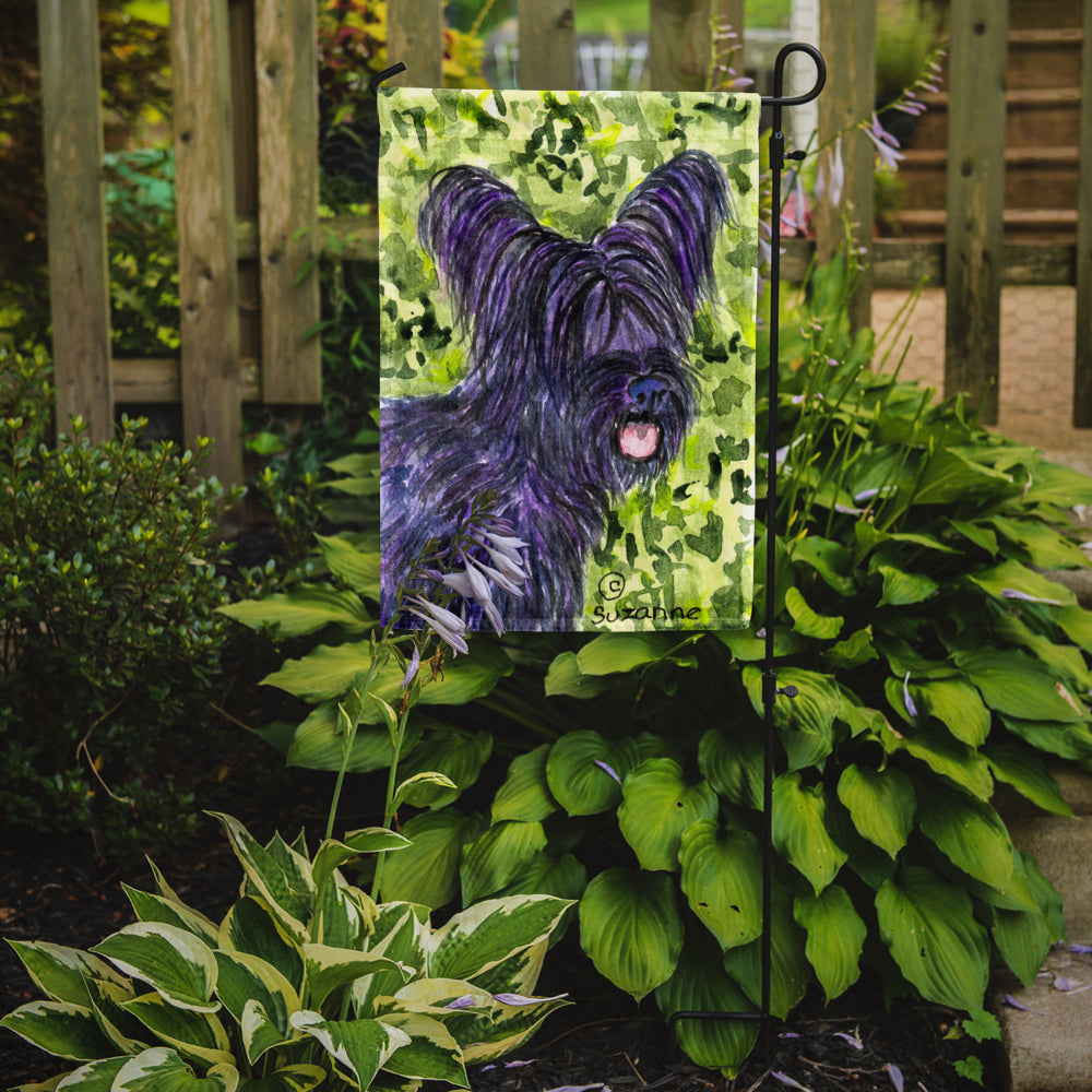 Skye Terrier Garden Flag Mailbox Decorative Yard Banner Outside Patio Artwork for Flower Beds, Garden Size, Multicolor