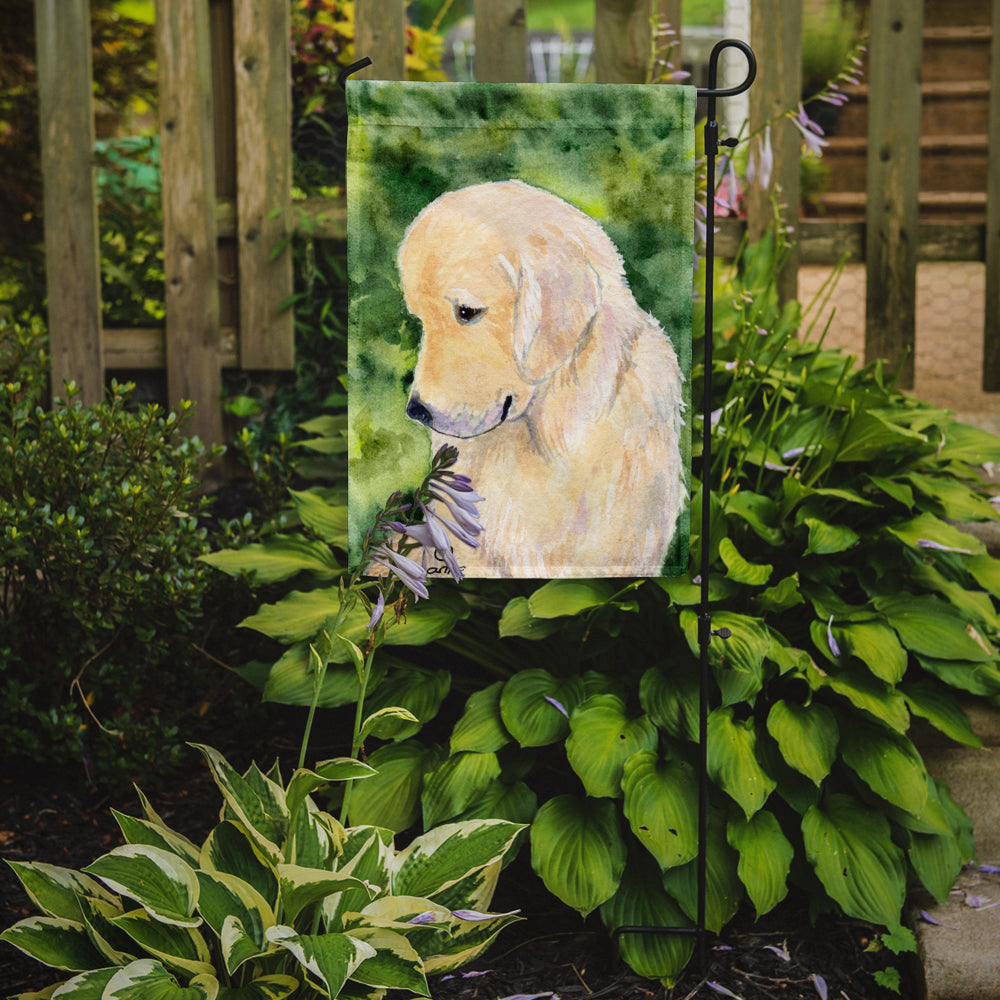 Golden Retriever Garden Flag Mailbox Decorative Yard Banner Outside Patio Artwork for Flower Beds, Garden Size, Multicolor