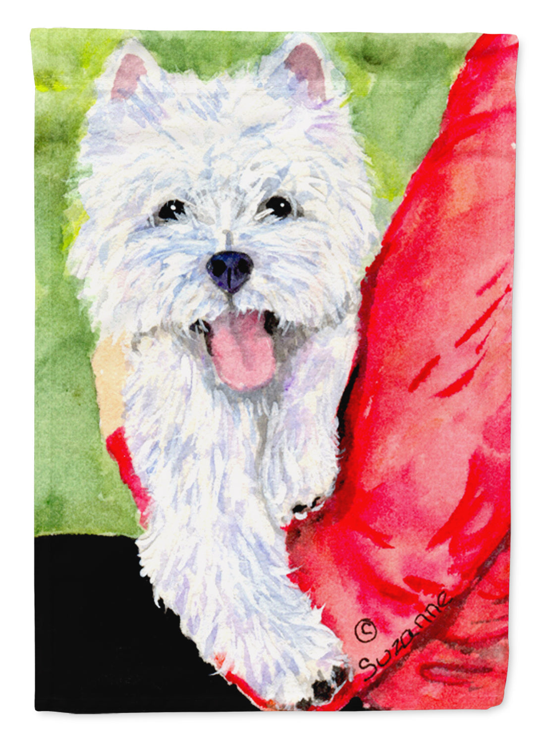 Westie Garden Flag Mailbox Decorative Yard Banner Outside Patio Artwork for Flower Beds, Garden Size, Multicolor