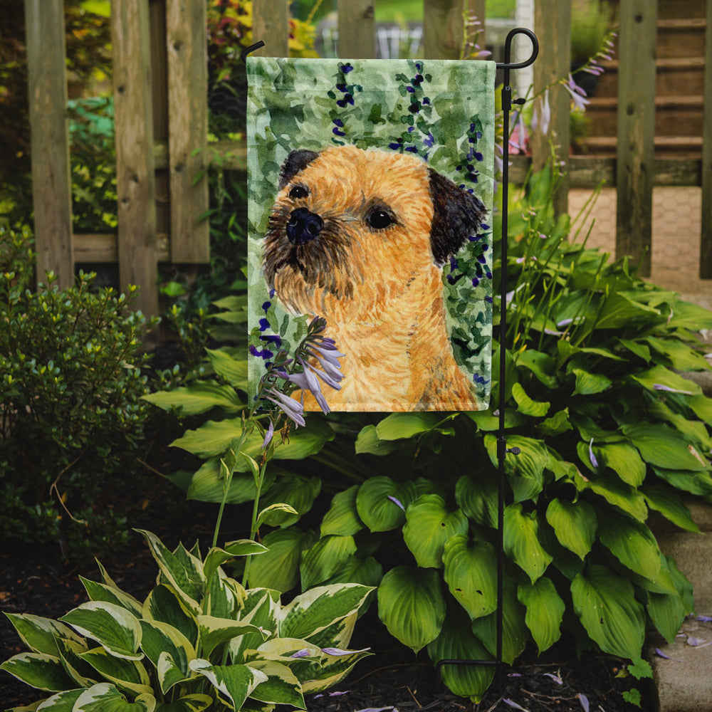 Border Terrier Garden Flag Mailbox Decorative Yard Banner Outside Patio Artwork for Flower Beds, Garden Size, Multicolor