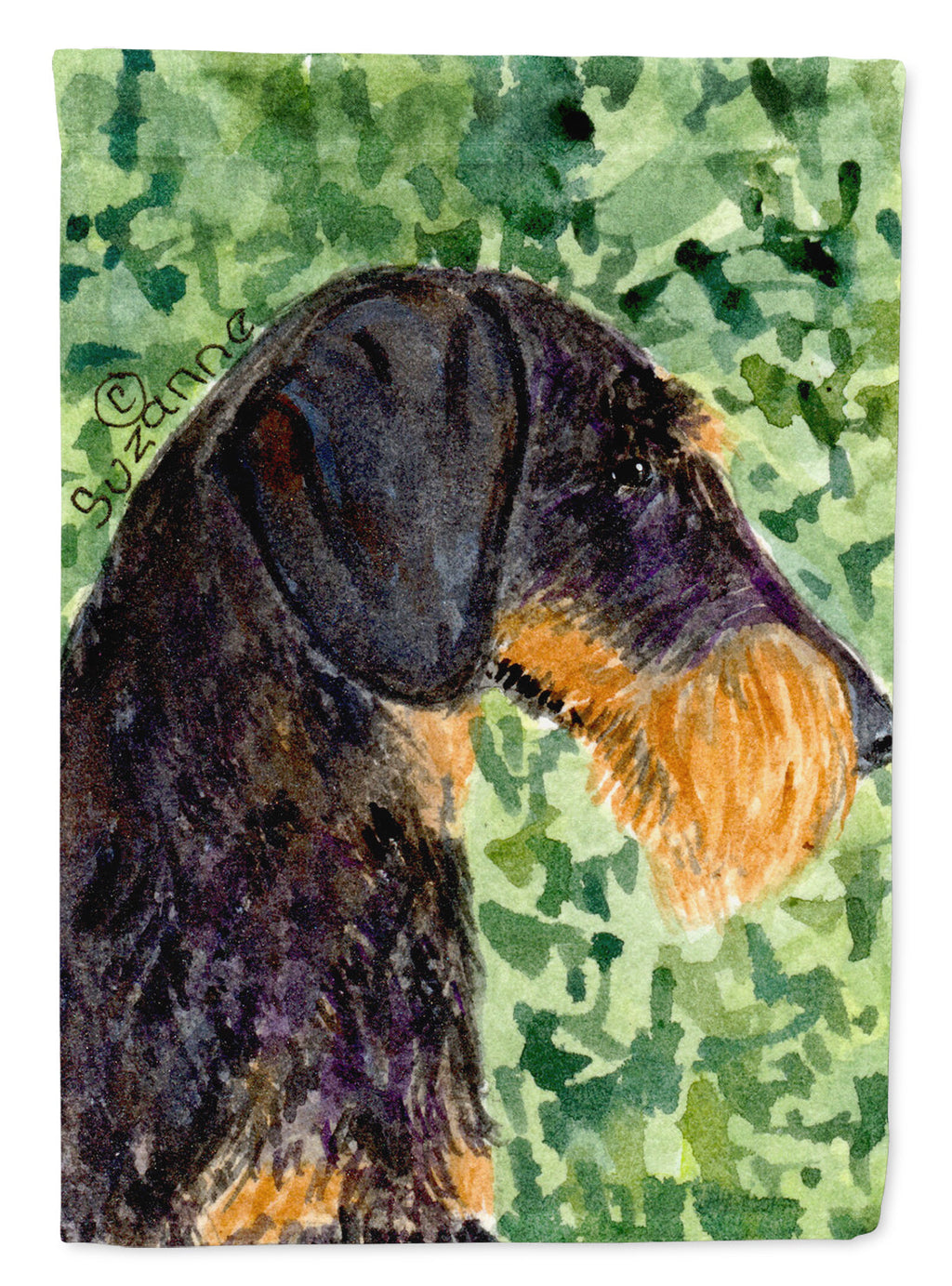 Dachshund Garden Flag Mailbox Decorative Yard Banner Outside Patio Artwork for Flower Beds, Garden Size, Multicolor