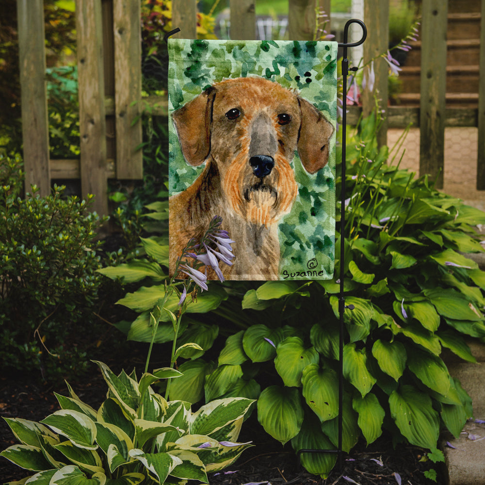 Dachshund Garden Flag Mailbox Decorative Yard Banner Outside Patio Artwork for Flower Beds, Garden Size, Multicolor