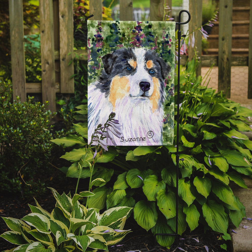 Australian Shepherd Garden Flag Mailbox Decorative Yard Banner Outside Patio Artwork for Flower Beds, Garden Size, Multicolor