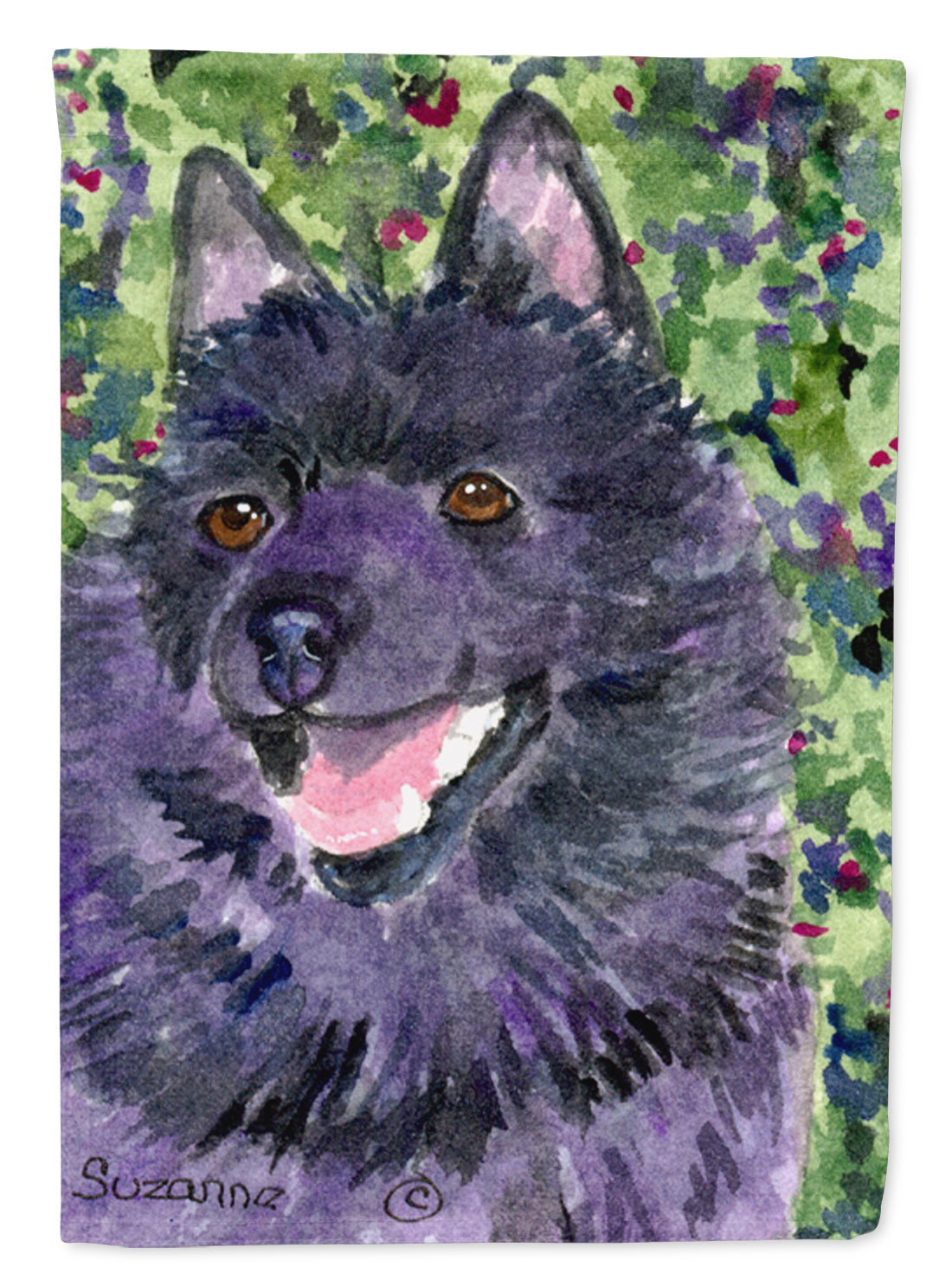Schipperke Garden Flag Mailbox Decorative Yard Banner Outside Patio Artwork for Flower Beds, Garden Size, Multicolor