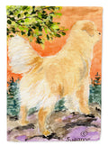 Golden Retriever Garden Flag Mailbox Decorative Yard Banner Outside Patio Artwork for Flower Beds, Garden Size, Multicolor
