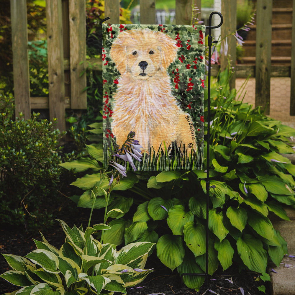 Golden Retriever Garden Flag Mailbox Decorative Yard Banner Outside Patio Artwork for Flower Beds, Garden Size, Multicolor