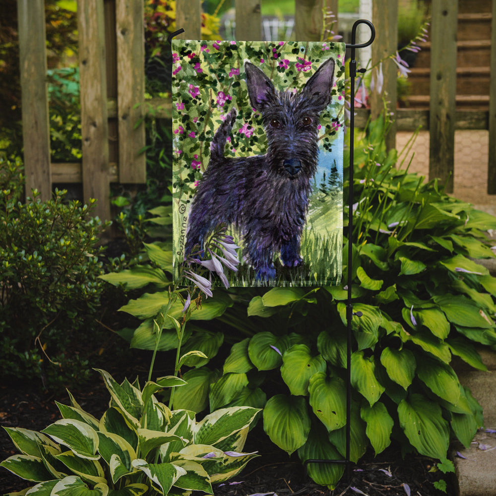 Scottish Terrier Garden Flag Mailbox Decorative Yard Banner Outside Patio Artwork for Flower Beds, Garden Size, Multicolor