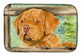 Dogue de Bordeaux Dish Drying Mat Absorbent Dish Drying Mat Pad for Kitchen Counter Dish Drainer Mat for Countertop, 14 x 21", Multicolor