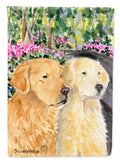 Golden Retriever Garden Flag Mailbox Decorative Yard Banner Outside Patio Artwork for Flower Beds, Garden Size, Multicolor