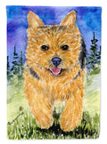 Norwich Terrier Garden Flag Mailbox Decorative Yard Banner Outside Patio Artwork for Flower Beds, Garden Size, Multicolor