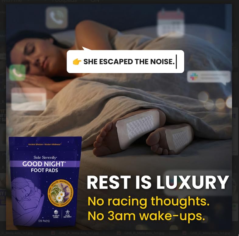 Good Night Sleep + Detox Foot Pads