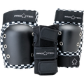 ProTec Street Gear Junior 3 Pack Open Back Combo Pads - Checker