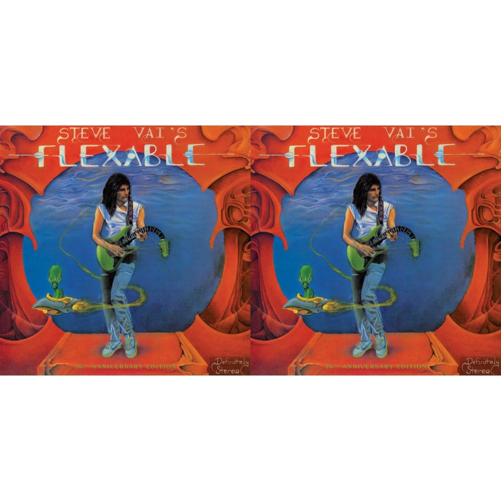 Steve Vai - Flex-Able (36Th Anniversary/180G) & Flex-Able (36Th Anniversary/Picture Disc) - LP Vinyl Bundle