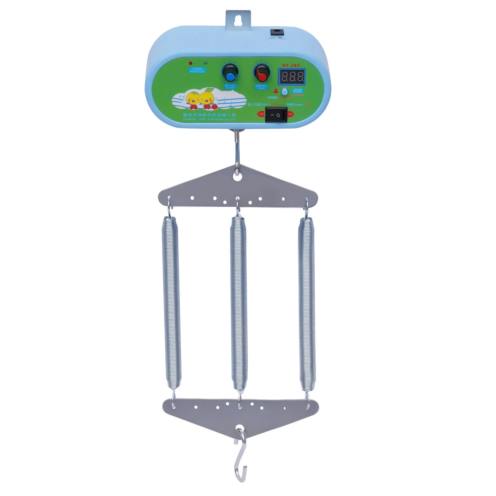 Electric Baby Swing Controller, Hanging Electric Cradle Control w/Adjustable Timer Swing Spring for Baby