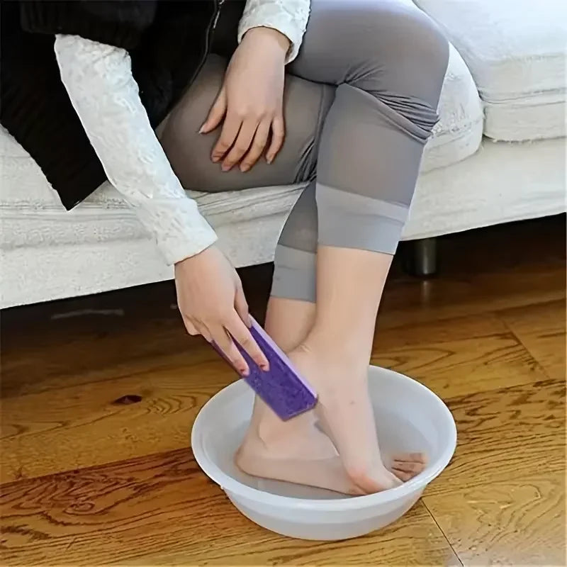 1Pcs/10Pcs Foot Scrubbing Stone Pumice Stone Foot File Callus Dead Skin Remover Foot Heel Scrubber Pedicure Exfoliator Tool