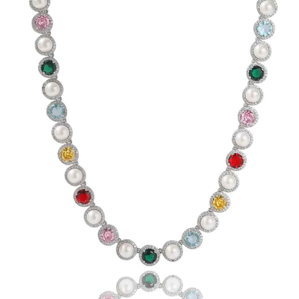 Iced Colorful Bracelets Neckless