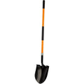Heavy Duty Digging Metal Shovel With Fiberglass Handle