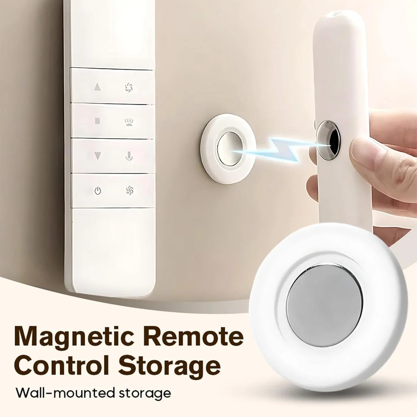 Magnetic Hook Wall Mount Strong Magnet Self Adhesive Holder for Fridge Sticker Remote Control Storage Holder Home Organizer Hook