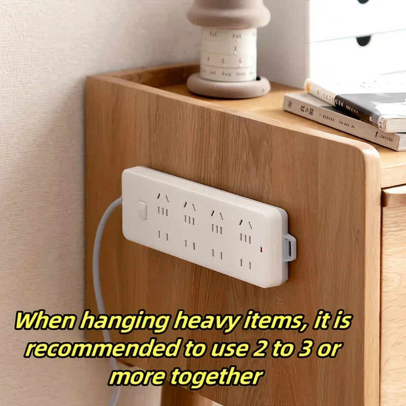 Magnetic Remote Control Holder Wall Mount Adhesive Remote Control Holder Strong Hold TV Remote Holder For Home Office