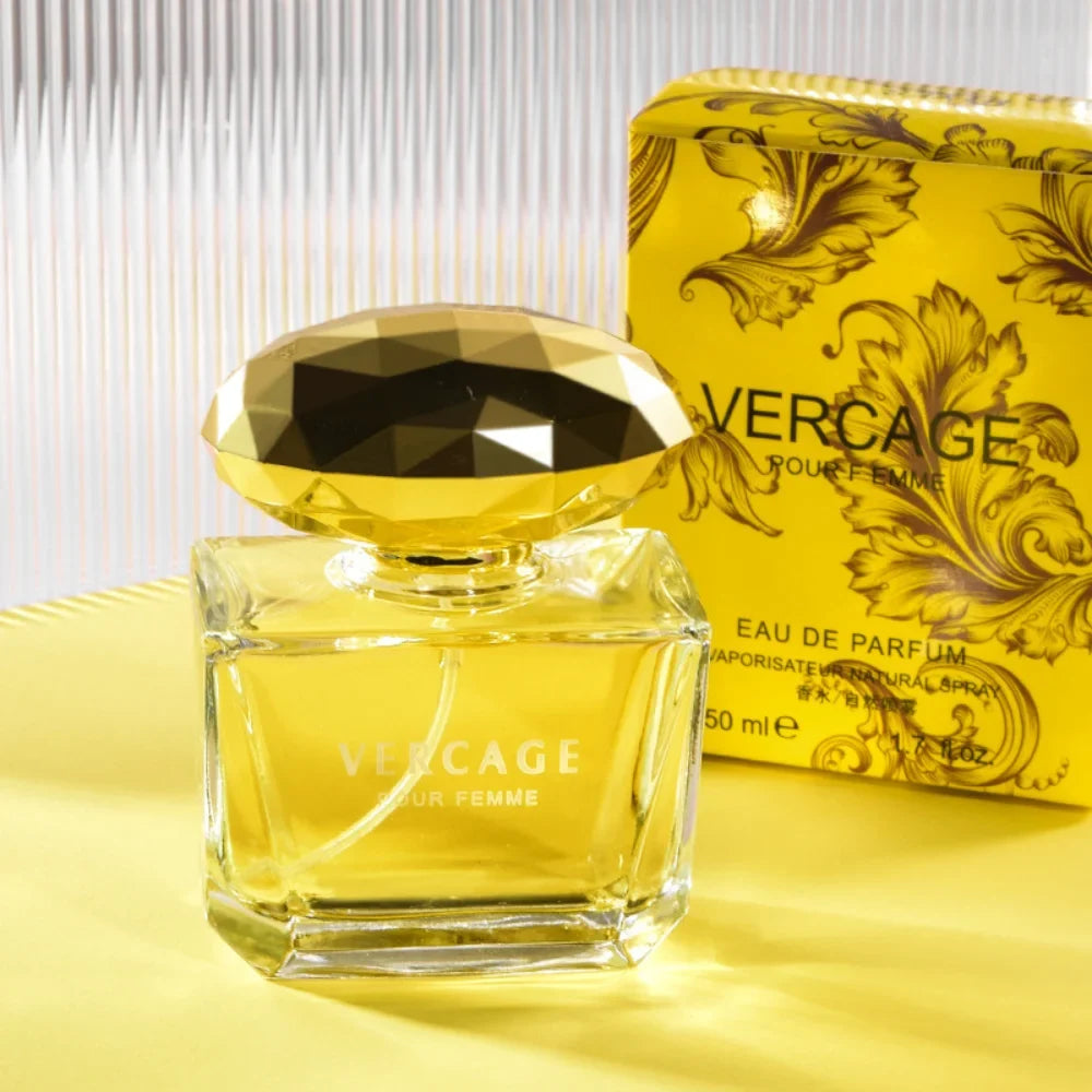 Osmanthus, Peony, and Pomegranate Fragrance Perfume for Women - Crystal Diamond Series, Light and Elegant Scent parfum
