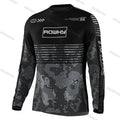 ROWKY Motorcycles Racing T-shirt Mtb Jersey Downhill Camiseta De Motocross Enduro Maillot Hombre Cycling Jersey Men Bike Shirts