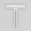 1pc Silicone Water Wiper Plate Glass Cleaner Scraper Car Windshield Cleaning Squeegee For Car Windshield Window Bathroom Kitchen