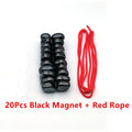 Black Irregular Fridge Magnets Polishing Lodestone Strong Magnetic Hooks Push Pin Multipurpose Use For Home Kitchen Refrigerator