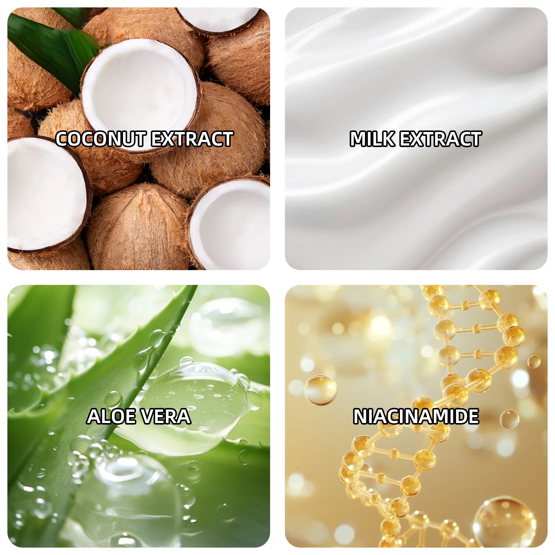 ottilavie Coconut Exfoliating Scrub Cream  Physical exfoliation for smooth skin  Suitable for all skin types (face, neck & body)
