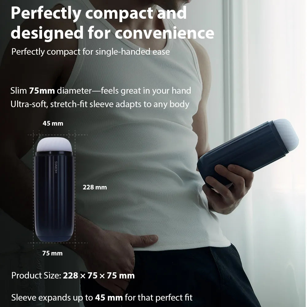 Svakom Sam Neo 2 Pro Silicone Interactive Heating Masturbator