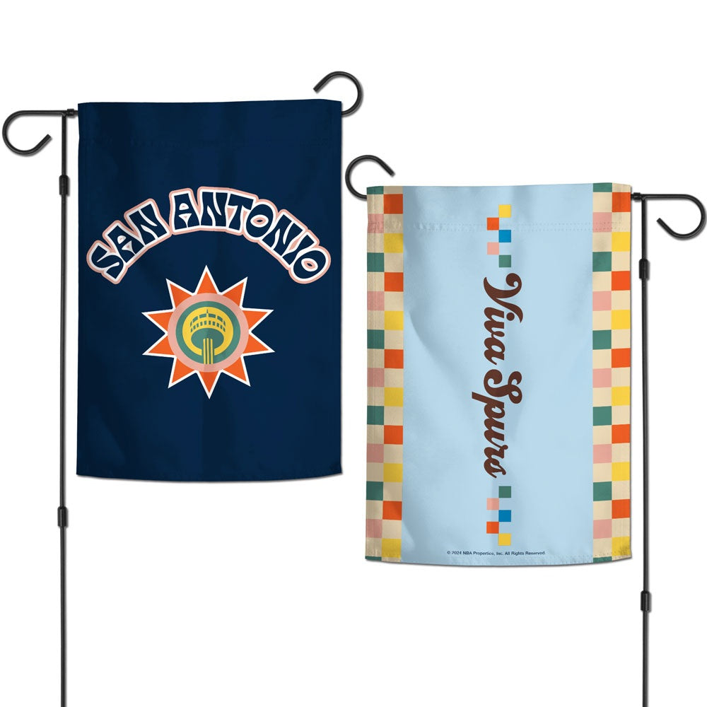 San Antonio Spurs City Garden Flag 2 Sided