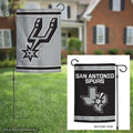 San Antonio Spurs Garden Flag 2 Sided New Logo