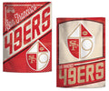 San Francisco 49ers Garden Flag 2 Sided Retro Classic Logo