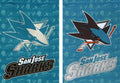 San Jose Sharks Garden Flag 2 Sided Glitter Logo