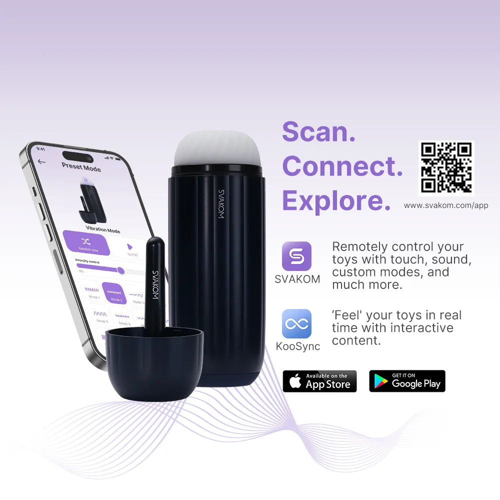 Svakom Sam Neo 2 Pro Silicone Interactive Heating Masturbator