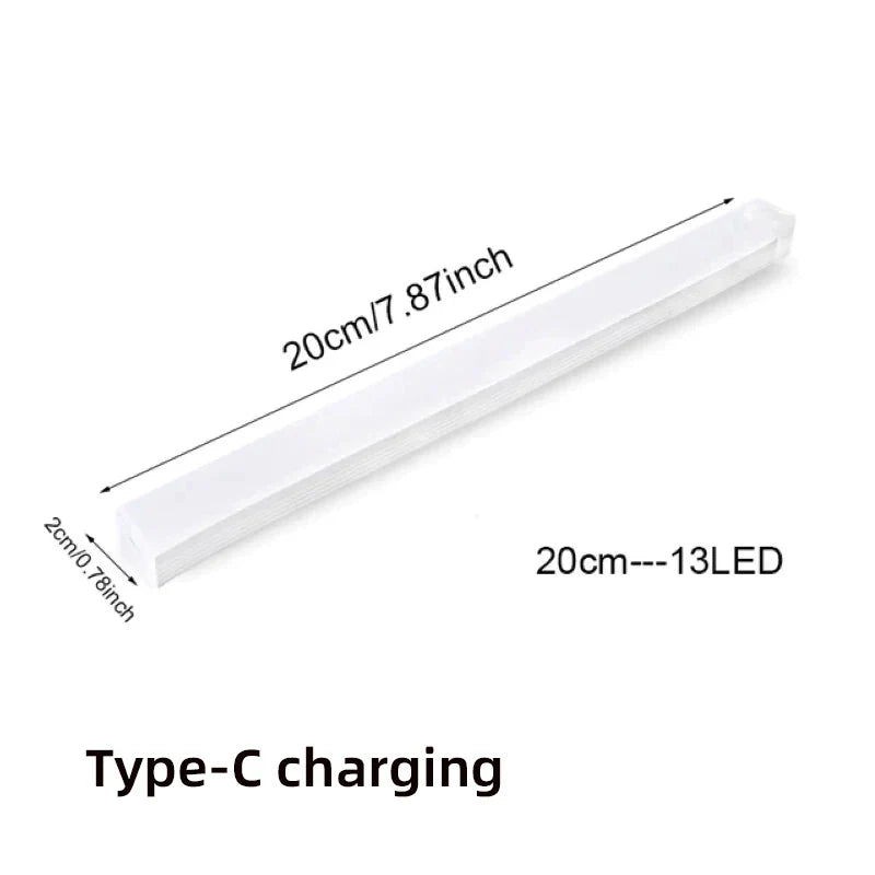Wireless LED Night Lights Motion Sensor Lights Closet Kitchen Night Lights Bedroom Detector Light Cabinet Staircase Backlit