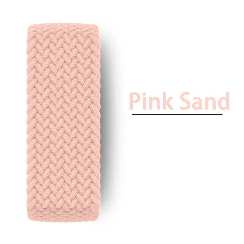 Braided Solo Loop For Apple watch Band 46mm 44mm 45mm 42mm 40mm 41mm Bracelet correa iwatch Series Ultra 2 11 10 9 SE 8 7 Strap