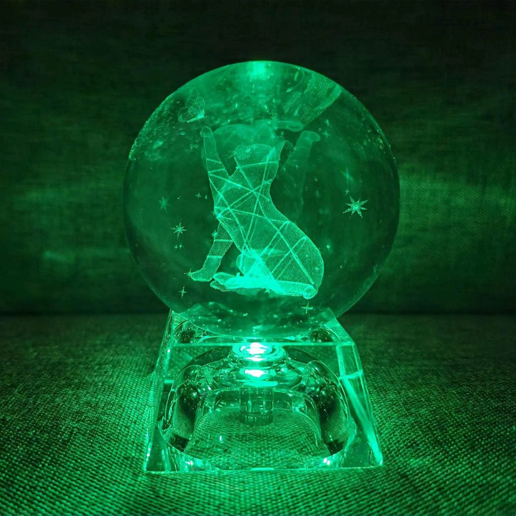 3D LED Crystal Ball Collectible
