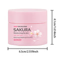 Sakura Essence Cream,Cherry Blossom Facial Moisturizer for Dry & Rough Skin,Anti Aging Face Lifting Nourishing Repair Collagen