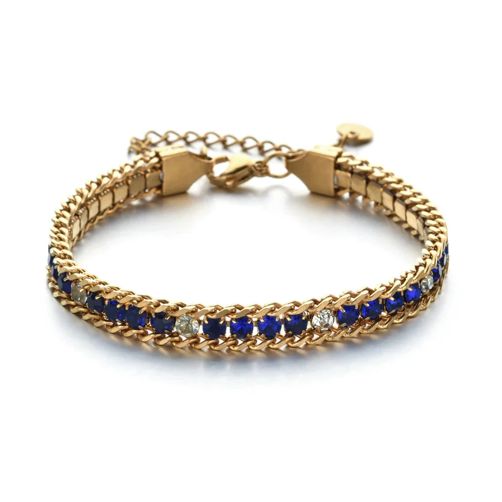 Crystal Cubic Zirconia Bracelet
