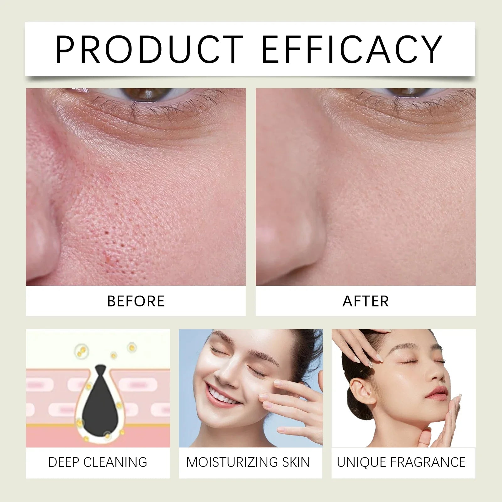 Rice Milk Cleansing Foam 120g Gentle Facial Wash Deep Cleanse Rice Extract Hydrating Non Drying Rich Lather for Soft Bright Skin