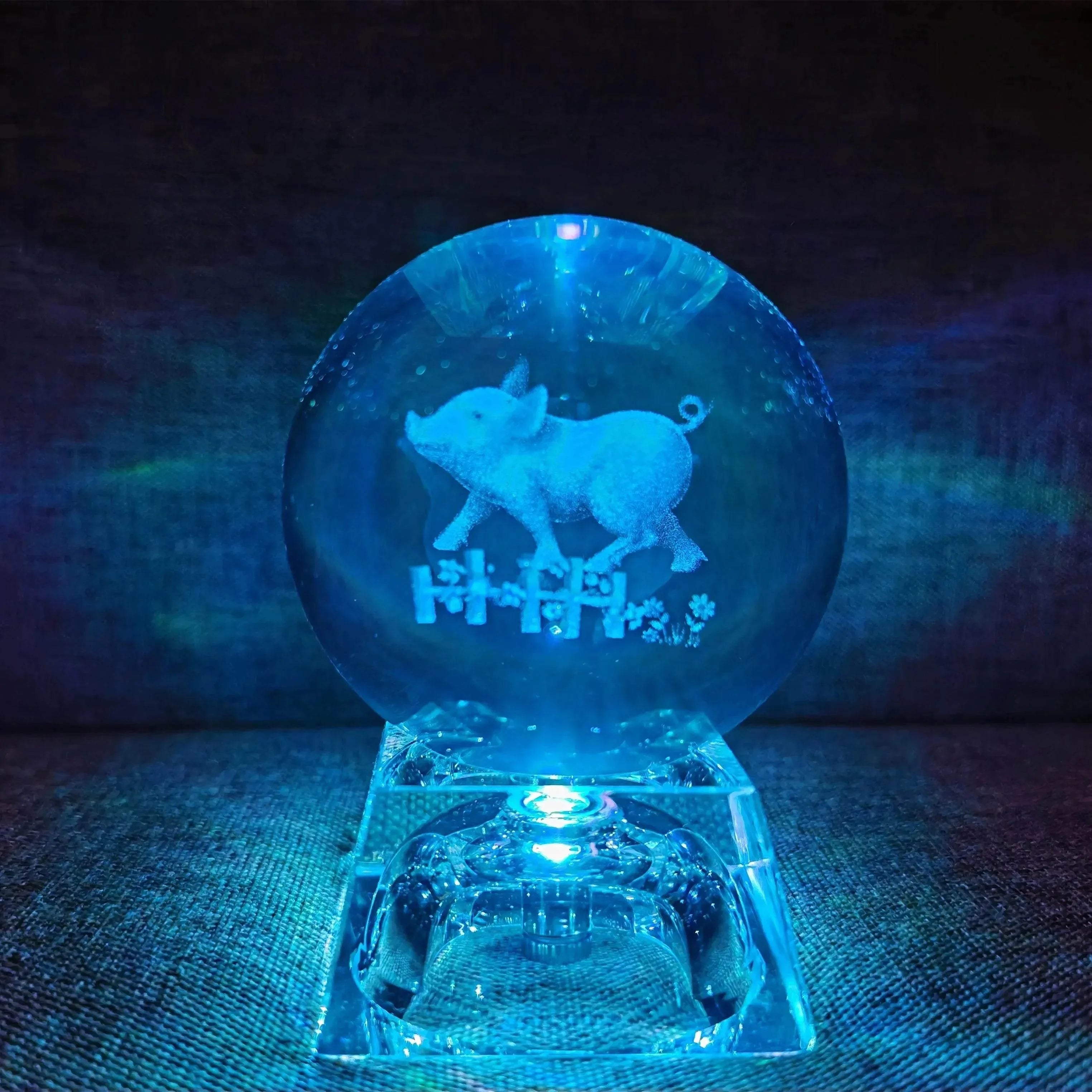 3D LED Crystal Ball Collectible