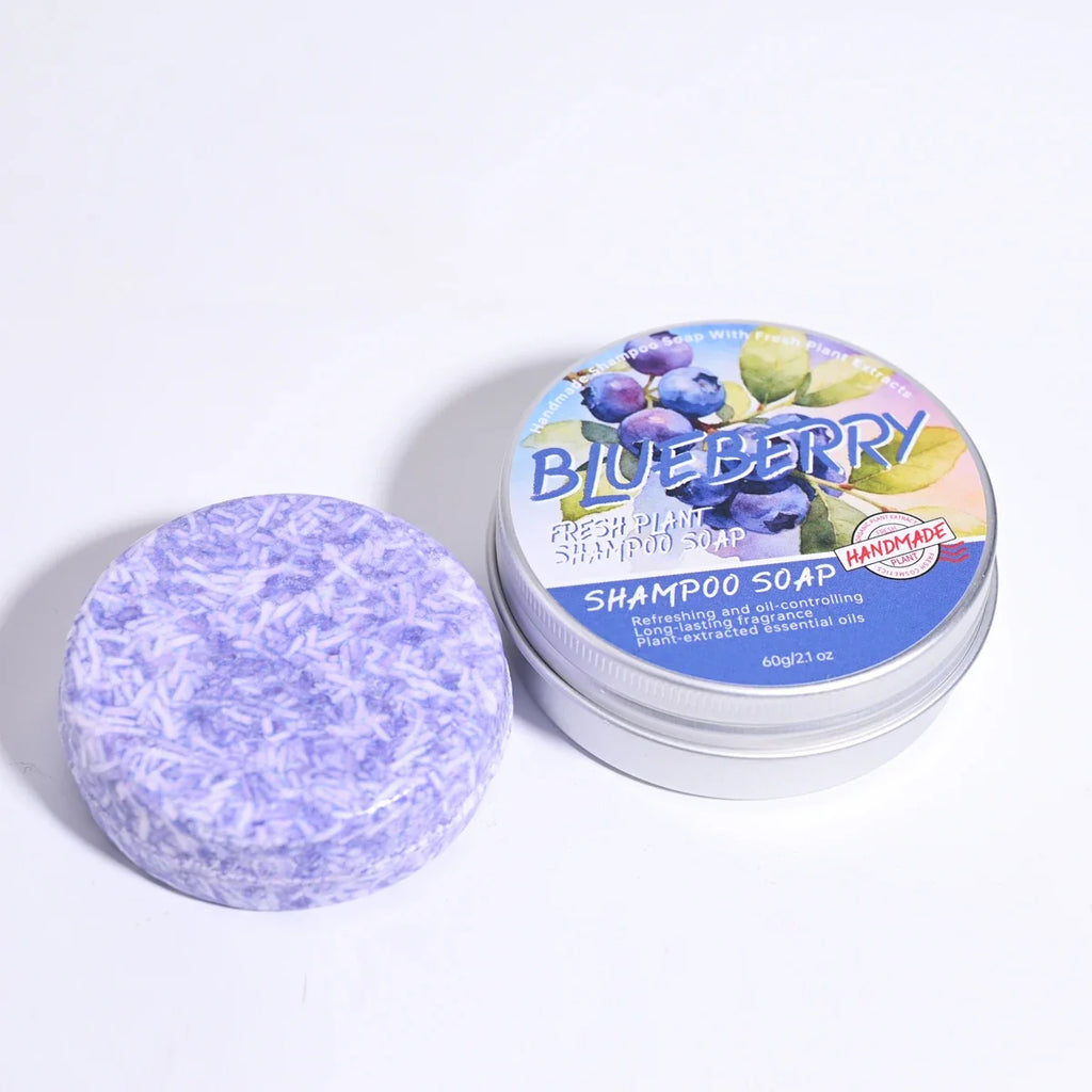 Cherry Shampoo Bar Natural Silicone-Free Plant-Based Hair Soap Bar for Oil Removal and Moisturizing Hair 60g Concentrated Glycerin Shampoo Bar