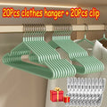 10pcs Clothes Metal Hanger Household Coat Pants Hanger Traceless No-slip Clothes Hangers Durable Strong Hangers for Organization