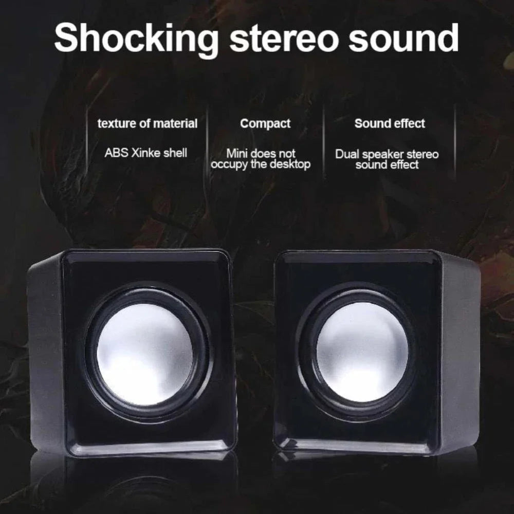 Computer Speaker For PC Laptop Desktop Caixa De Som Sound Box Music Audio System Bocina Column Acoustics Coluna Amplified Unit